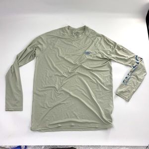 AFTCO long sleeve fishing shirt crew neck pullover